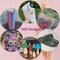 18,000pcs Multicolor 3mm Flatback Resin Rhinestones for Crafts – Rainbow Gems for Nail Art, DIY Jewelry, Shoes, Clothing, Scrapbooking + 3x10ml B7000 Glue